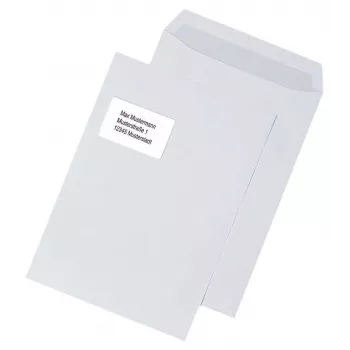 Mayer-Kuvert-Network Elepa Mailing Bags C4 with Window White 100 Pieces Self-Adhesive