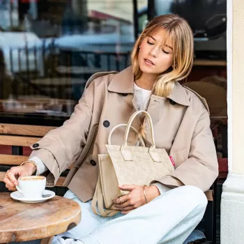 Reisenthel Daily Shopper XS Leo Vanilla Shopping Bag