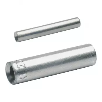Klauke SV16 Butt Connector for Solid Conductors 16 mm², Uninsulated, Tin-Plated Copper