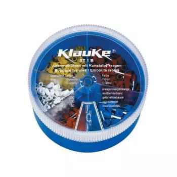 Klauke 170/W Insulated ferrule 0.75 mm² grey