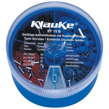 Klauke Ferrule Assortment 1000 Pieces 0.5-2.5 mm²
