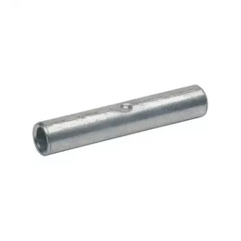 KLAUKE 125R Copper tubular cable lug, straight, tinned, 35 mm², 8.2 mm (M8)