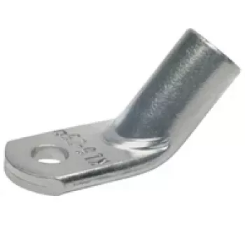 Klauke 49R1245 Tubular cable lug, 120 mm², tinned copper, 45° angled, M12 bolt hole