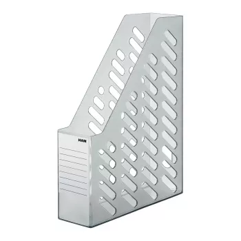 HAN Classic Magazine File Brilliant Antistatic Heavy Metal Free Plastic