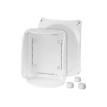 HENSEL cable connection box - grey (RAL 7035) - DK 2500 G - IP66 - 5-Pole - 20 A - 690 V