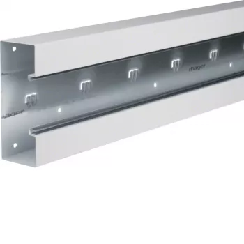Hager BRS6517019016 parapet trunking base part 68x170mm 80mm traffic white