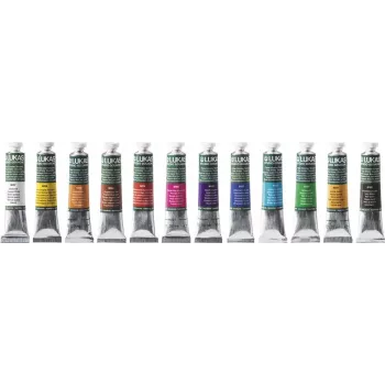 LUKAS Tempera Paint Assorted Colours 12 x 19 ml