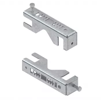 Niedax GRKHV 173 S Mesh Cable Tray Fastening Clamp, 173 mm, Sendzimir Galvanized Steel