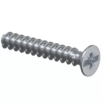 Kaiser Elektro 2472-20 Stainless Steel Countersunk Full Thread Screw PZ1