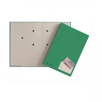 PAGNA presentation folder A4 card green satin portrait 24205-03