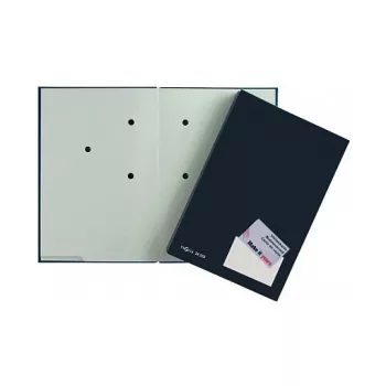 PAGNA presentation folder A4 card black satin portrait