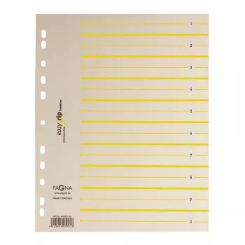PAGNA 100 Easy Rip Document Dividers A4 Beige