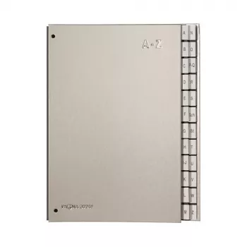 Pagna 24249-14 Desk File Colour 24 Compartments A–Z, A4, Silver