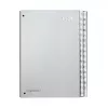 Pagna Lever Arch File A4 Polypropylene Silver 40 mm Spine 24329-14