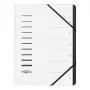 Pagna 40058-08 File Folder, 7 Compartments, A4, White