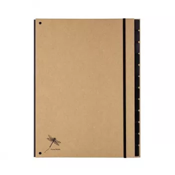 Pagna 44012-11 Document Folder - A4 - Cardboard - Brown - 1 Piece