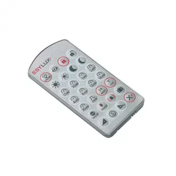ESYLUX EM10016004 Push Button, Silver