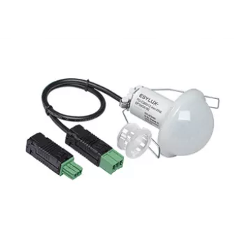 ESYLUX PD-C 360i/12 mini KNX Passive Infrared Sensor (PIR) - Ceiling-Mounted - 12 m - White