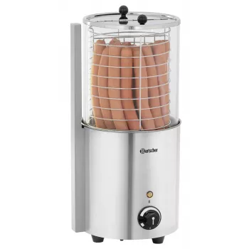 Bartscher B2000 hot dog machine with stepless temperature control