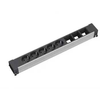 Bachmann CONFERENCE Power Input Module with Wieland GST18i3 Plug, Black