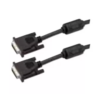 Bachmann DVI-D Single Link Cable - DVI-D (18+1 Pin) Plug to DVI-D (18+1 Pin) Plug - 5 m - Black