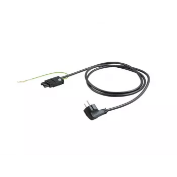 Bachmann Power Cable - Power Supply (M) 1.8m Black Schuko to IEC C13