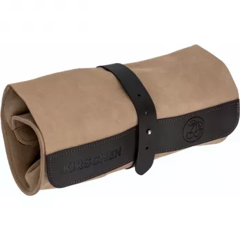 Kirschen Leather Tool Roll, Empty, 12 Compartments
