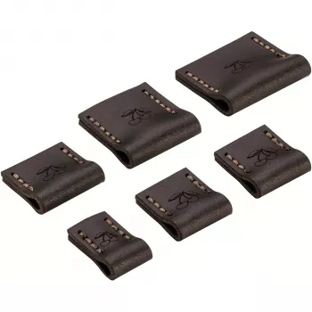 KIRSCHEN Leather Chisel Blade Guard Set, 6-Piece