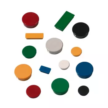 FRANKEN Magnets Blue Round 24mm Holding Force 300g Pack of 10