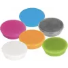 FRANKEN MagFun Magnets Assorted Colours 10-Pack 32mm Disc Ferrite