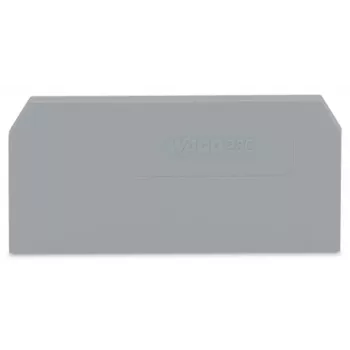 WAGO 280-308 End and Intermediate Plate - Grey - 2.5 mm² - 52.5 mm x 28 mm - 2.41 g