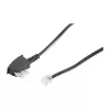 ShiverPeaks S-Impuls Telephone Cable - TAE-N (S) to RJ-11 (2-pole) - 3 m - White