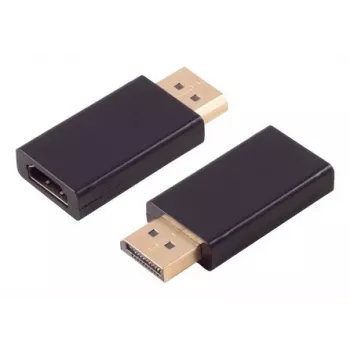 S CONN DisplayPort 1.4 to HDMI Adapter 4K 60Hz Black