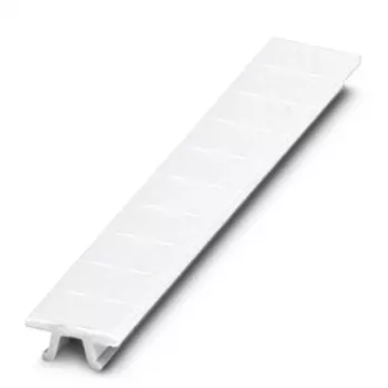 Phoenix Contact ZB 6 zigzag marker strips, numbering 31-40, 10 markers, white, 6.2 mm pitch