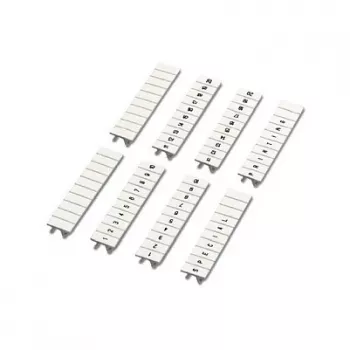 Phoenix Contact ZB 5 terminal block marker strips, white, 5 mm, numbers 1-10, 10 pieces (1050017:0001)