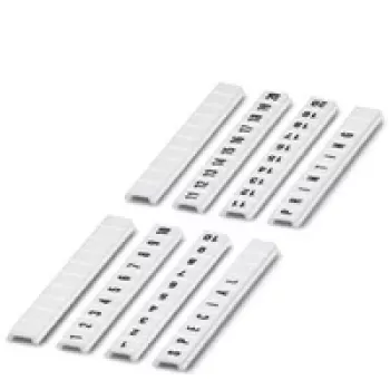 Phoenix Contact terminal block markers 0810863:0041 - white - 10 pieces
