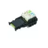 Telegärtner MFP8 PROFINET cable manager, black, 30 pieces