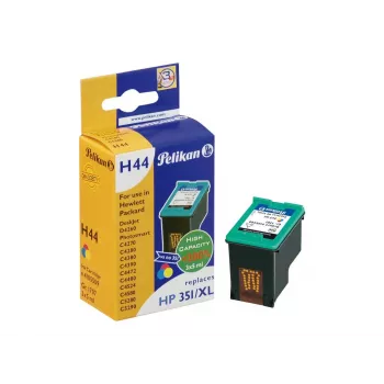 Pelikan Remanufactured Ink Cartridge for HP 343 (CB338EE) - Tri-Colour