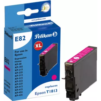 Pelikan Compatible Ink Cartridge for Epson T1813 Magenta (4.5 ml, 180 pages) - 1021430728