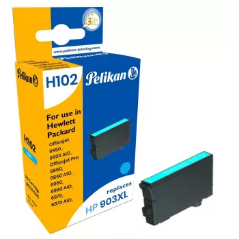 Pelikan Compatible Ink Cartridge for HP 903XL (T6M03AE), Cyan