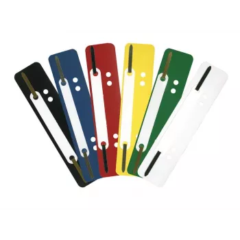 Wekre 100 File Fasteners White Plastic