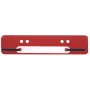 Wekre 100 File Fasteners Red Plastic