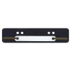 Wekre 100 File Fasteners Black Plastic