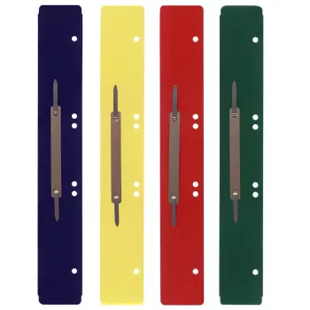 WEKRE 100 File Fasteners Green Plastic