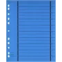 WEKRE 50 Divider Sheets, A4, 190 g/m2, Blue (951040850IF)