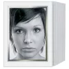 DAIBER 1x125 Mounts 13x18 cm White Picture Mounts for 9x13 Photos