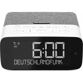 TechniSat DigitRadio 52 ASA DAB+/FM Bluetooth Radio Grey/White
