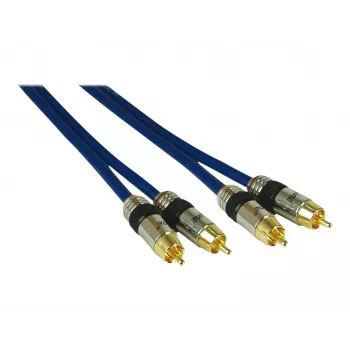 Kindermann Audio Cable RCA Plug to RCA Plug