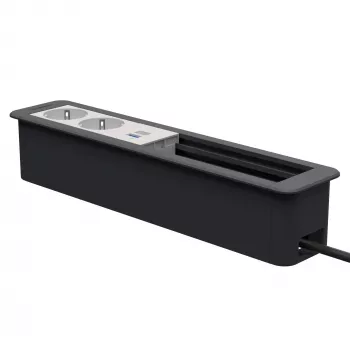 Kindermann CP Office Frame 6-Fold 2x Socket 1x USB PD (7551000332)