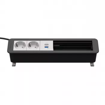 Kindermann CP Office Desk 6-Fold 2x Power 1x USB PD